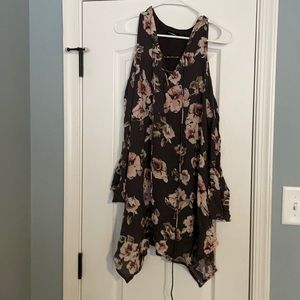 Blu Pepper over sized shirt/short dress